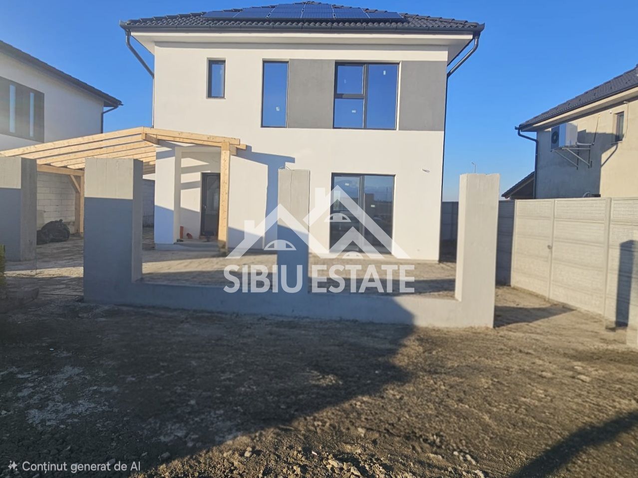 Casă individuală de vânzare – Șura Mică ,Teren 500 mp, zonă linistita - Poză 3