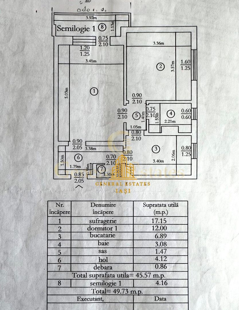 Vânzare apartament -Tătărași, Str. Vasile Lupu (Stația Flora) - Poză 17