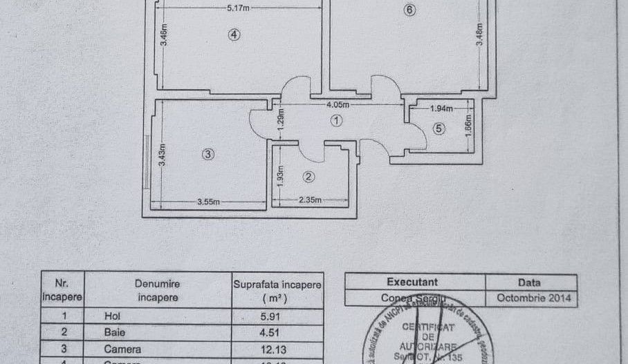 Drumul Taberei - Cartierul Latin, 3 camere, 2 bai, mobilat si utilat! - Schiță 24