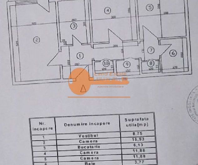 Apartament 3 Camere Decomandat | Militari - Schiță 7