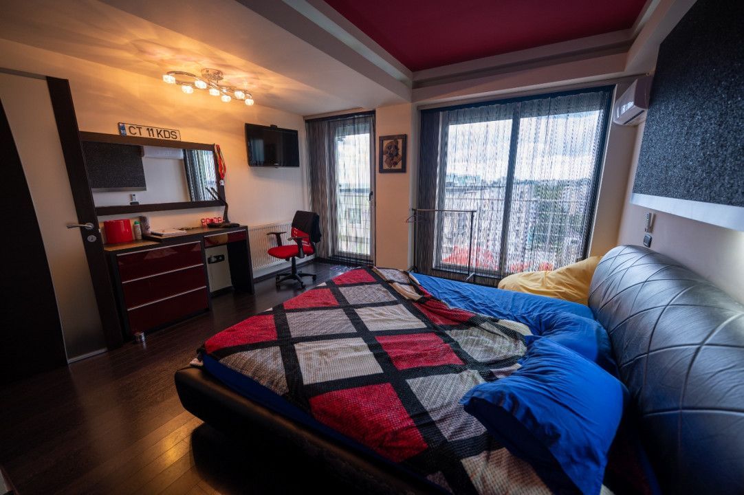 Statiunea Mamaia -UNICAT- Penthouse 220 mp cu vedere frontala la mare si jacuzzi - Poză 25