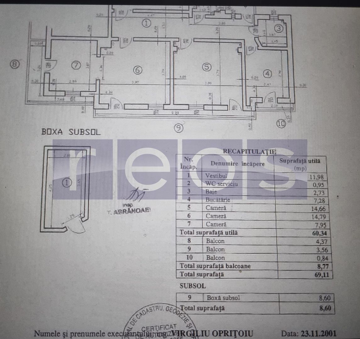 VANZARE 3 CAMERE | DECOMANDAT | ZONA UNIRII-ULTRACENTRAL - Poză 14