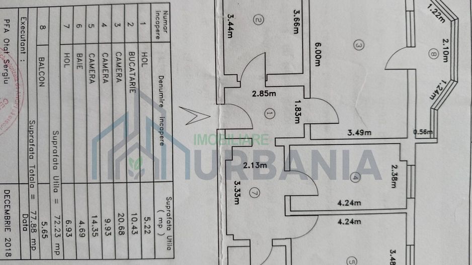 Apartament 3 camere, Nicolina 1, Esplanada, Iași - Poză 1