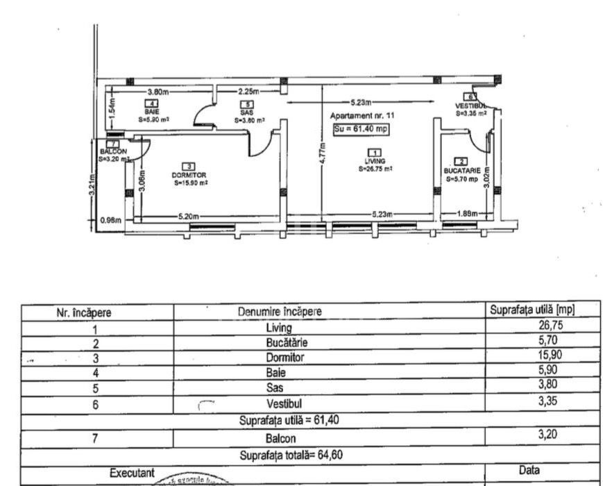 Apartament 2 camere, semifinisate | zona Eroilor - Poză 2