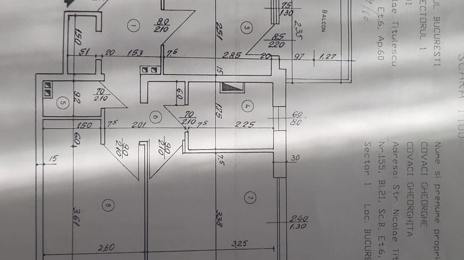 Apartament 3 camere Victoriei - Titulescu - Poză 14