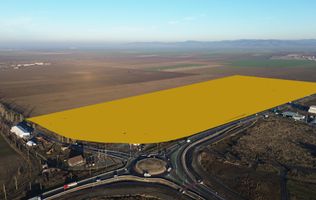 Teren de vanzare Vladimirescu Arad, la sens giratoriu DN7-Centura Est