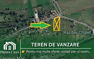 Teren intravilan ~ Sasenii Noi/BZ ~ S=1980mp ~ d=30m ~ Pret: 15€/mp - Poză 1