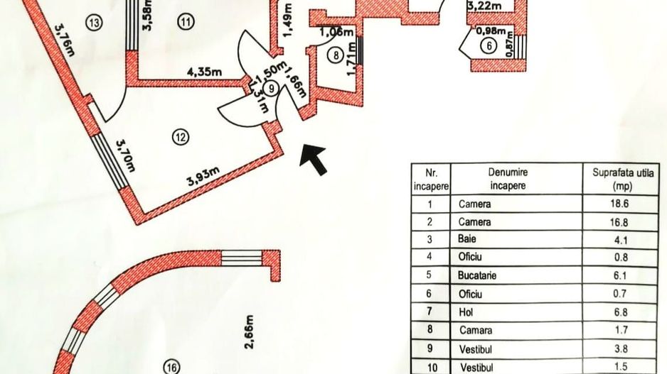 Ultracentral - Cismigiu, 4 camere, renovat, centrala proprie, 2 boxe - Poză 3