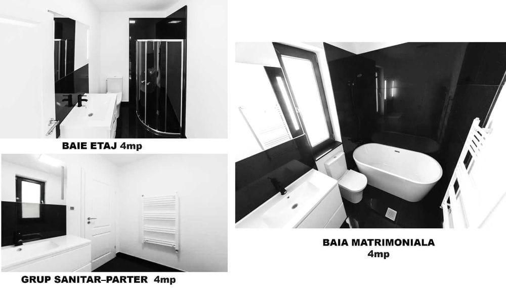 CASA DUPLEX DOMNESTI, MOBILATA, CENTRALA, TOATE UTILITATILE, COMIS 0% - Poză 7