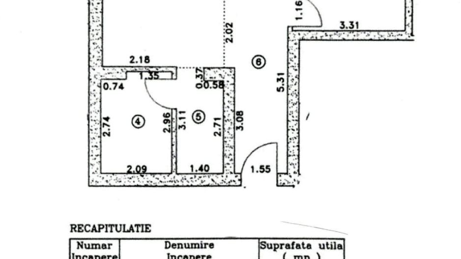 Apartament | 2 camere | Pipera | 4city North - Schiță 16