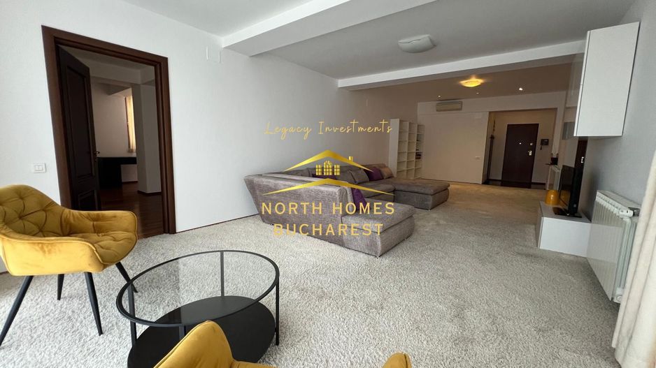 Apartament de ichiriat - 3 camere Herastrau -PARCARE -BOXA -NOU - Poză 3