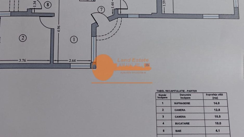 Vilă P+1 cu garsonieră independentă și curte 360 mp | zonă liniștită Militari - Schiță 6