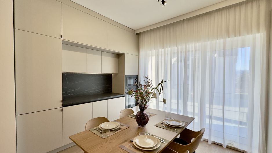 Apartament cu 2 camere, mobilat complet, terasă 18.46 - întabulat - Poză 4