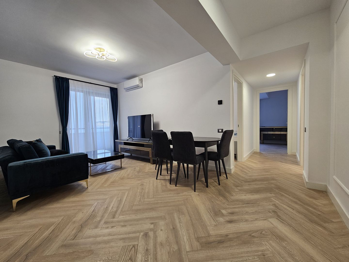 Apartament 3 camere Porsche Pipera de inchriat nou Lux - Poză 11