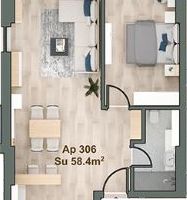 Apartament nou cu 2 camere direct de la Dezvoltator - Poză 11