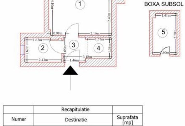 Garsoniera Vasile Lascar 33, bloc 1979 - zona Batistei - Armeneasca - Poză 15