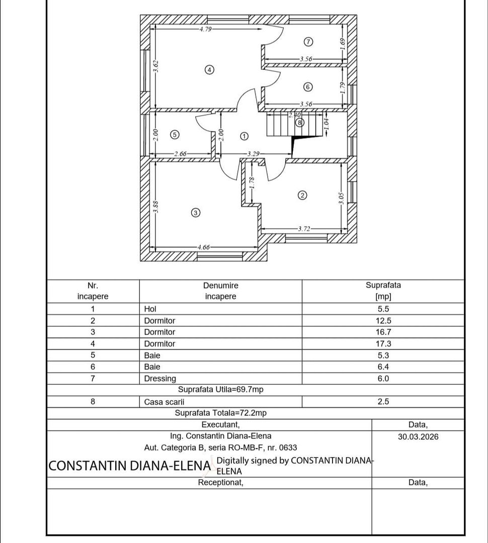 Vila 4 camere Balotesti - Poză 5