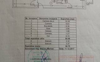 VANZARE 2 CAMERE | LUMINOS| BLOC REABILITAT | AVIATIEI | - Poză 10