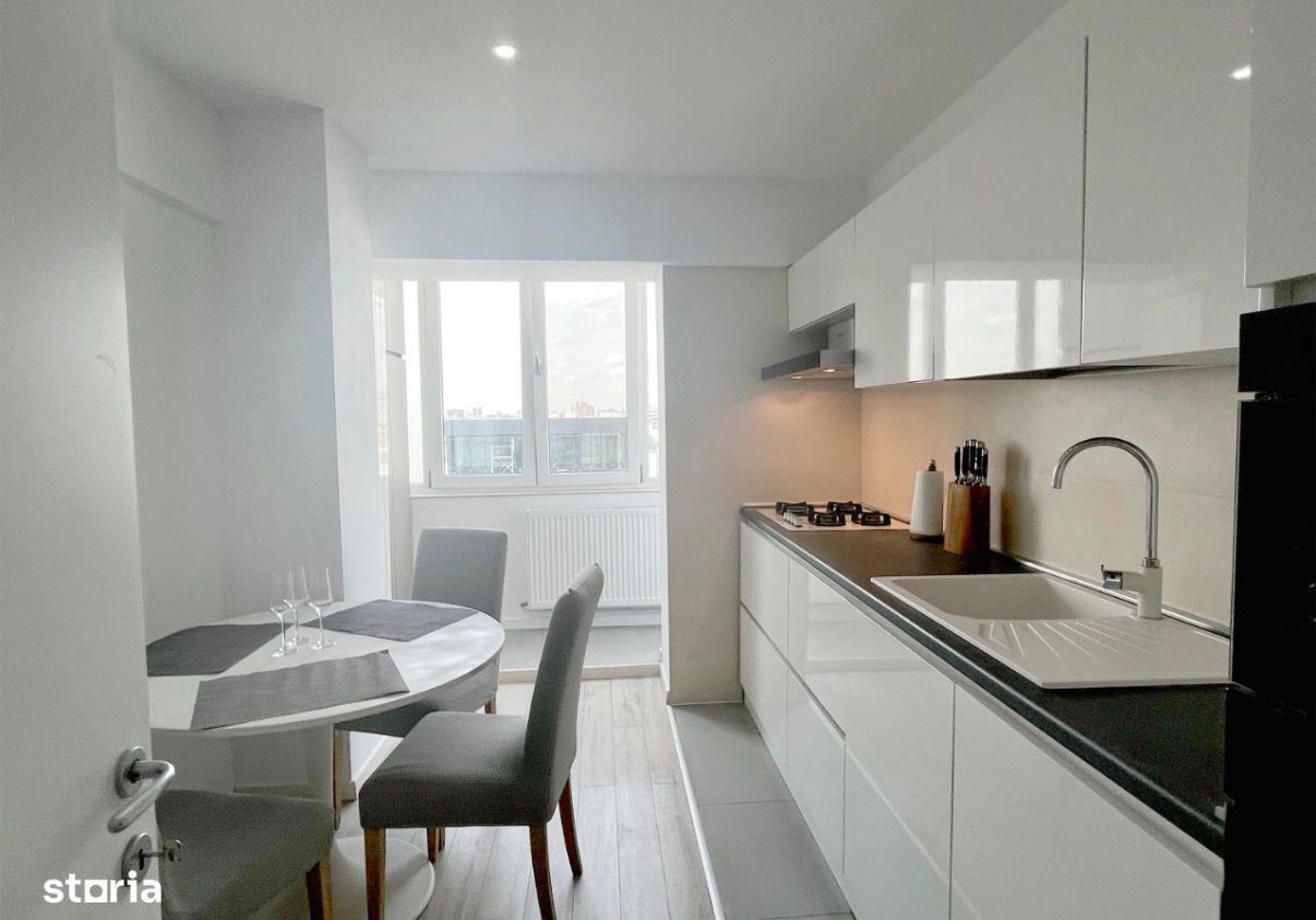 AP. 3 CAMERE P-TA ALBA IULIA,BUCATARIE INCHISA,METROU 10 MINUTE,MODERN - Poză 4