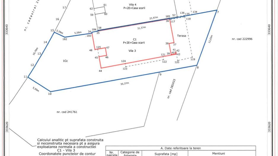 VILA 8 CAMERE - BANEASA - 220MP - COMISION 0% - Schiță 30