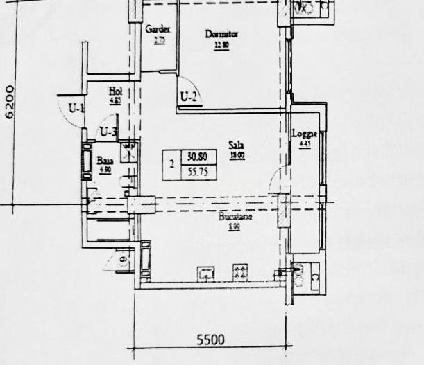 De vânzare apartament 1 cameră NEWTON HOUSE BOTANICA - Poză 9