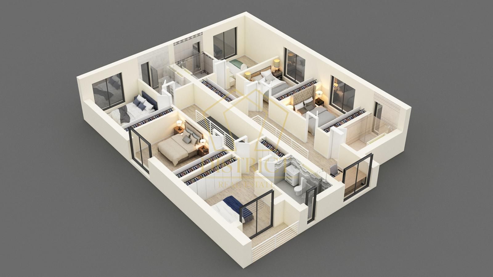 COM 0 | Duplex deosebit cu 4 camere | Mosnita Noua - Poză 17