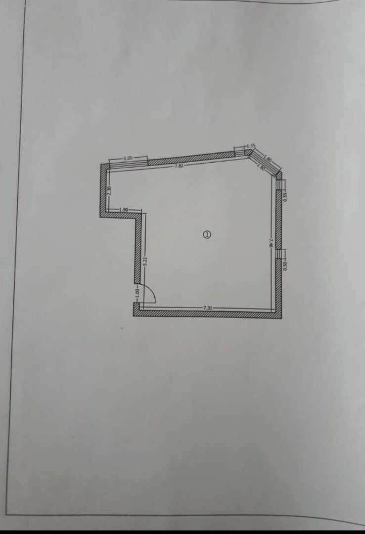 Demisol | 3 Camere | 65mp | Unirii | Tribunal | Alba Iulia - Schiță 10