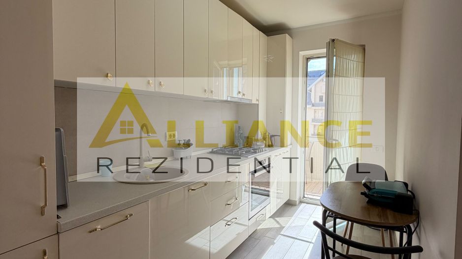 Apartament cu 3 camere, mobilat si utilat, bloc 2023, parcare inclusa - Poză 9