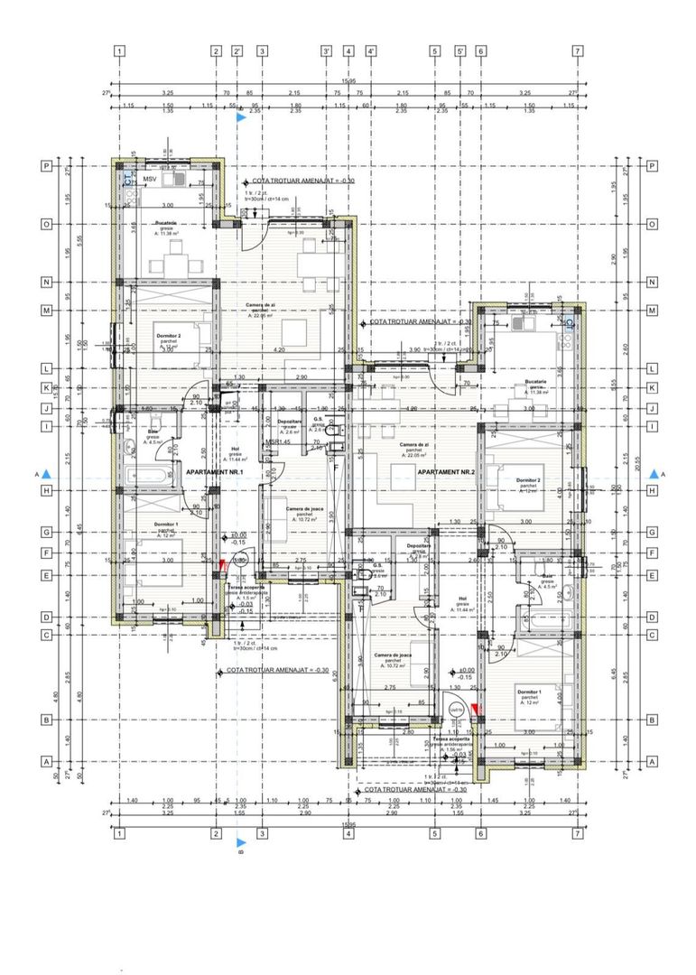 Duplex  modern pe parter cu 4 camere, Sacalaz - Poză 12