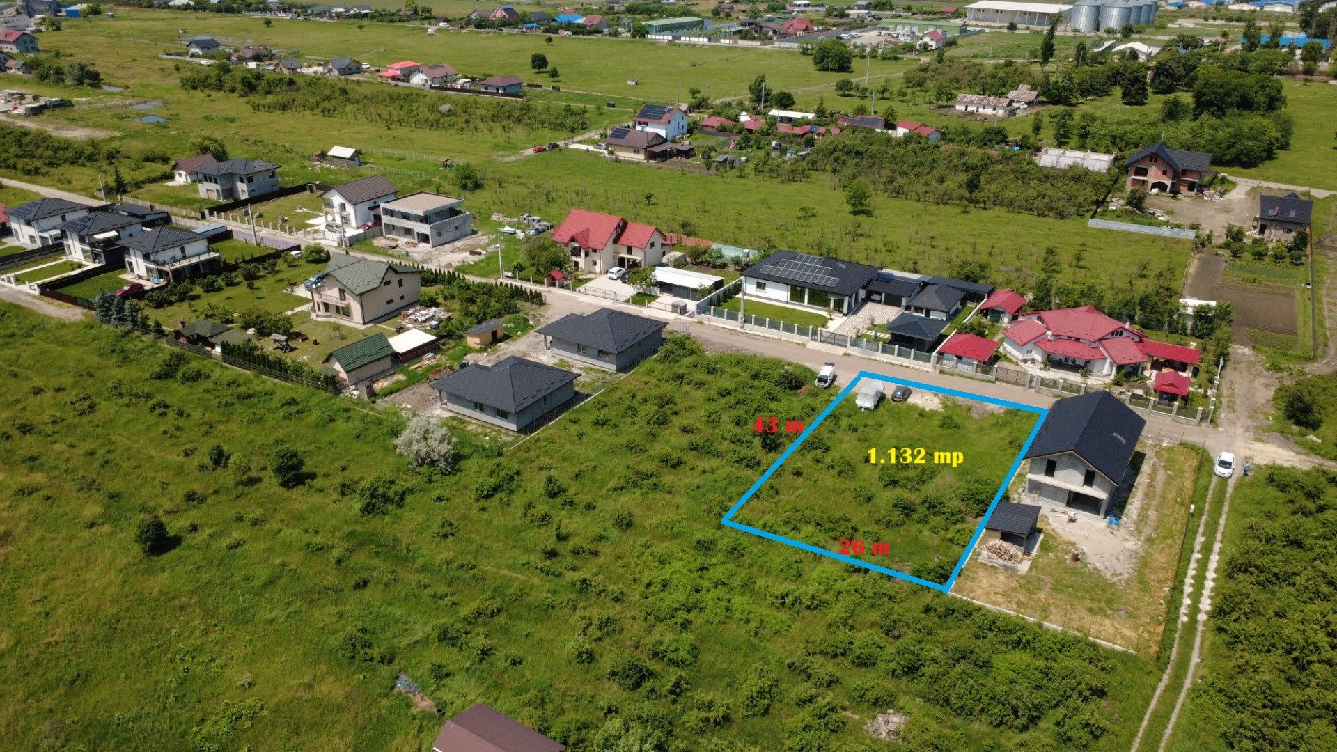 Teren intravilan 1.132 mp, zona Livada - Munteni de Jos; - Poză 1