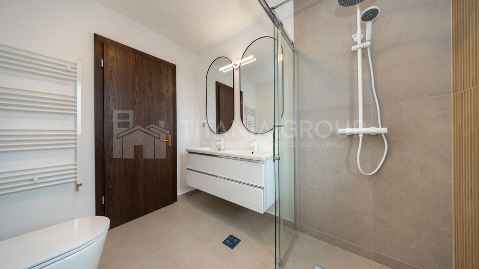 Casa individuala 4 camere, teren de 596 mp, partial mobilata, Cristian - Poză 8