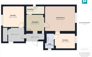 Apartament la casă cu 4 camere în Pârneava - Poză 12