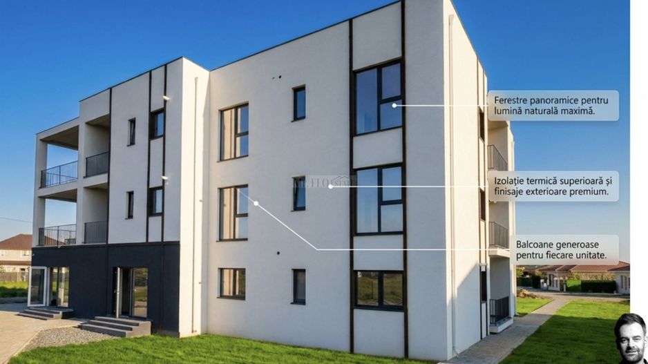 Apartament 2 camere - Construcție Nouă în Moșnița Nouă - de la 82.150E - Poză 1