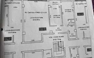 Apartament cu 3 camere 2 dormitoare 80 mp utili etaj 1 Doamna Stanca - Poză 14