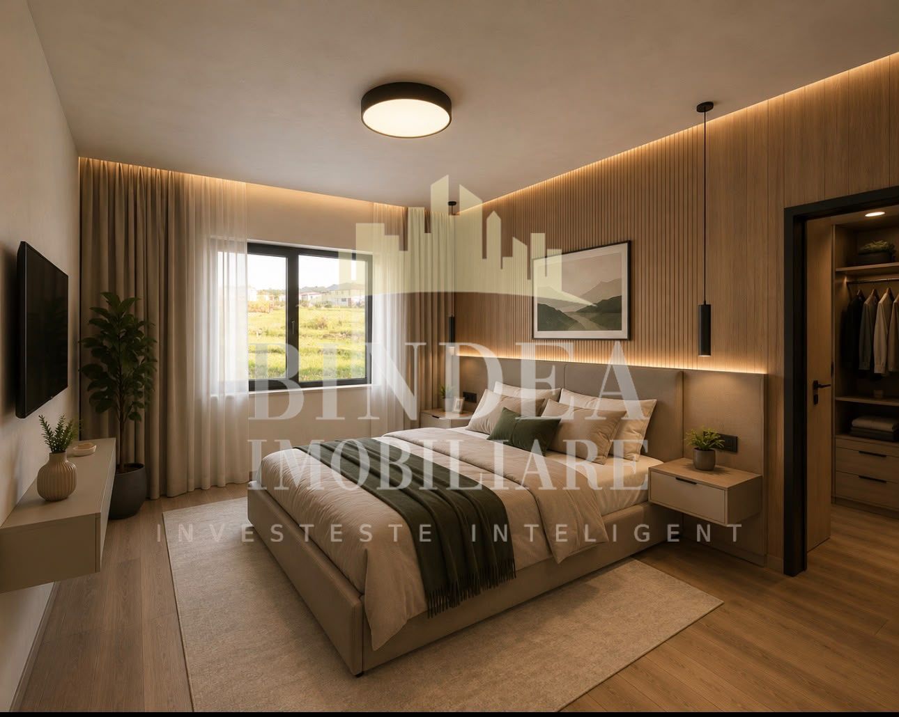 Casa individuala P+ M Pischia 167mp utili, 723mp teren - Poză 2