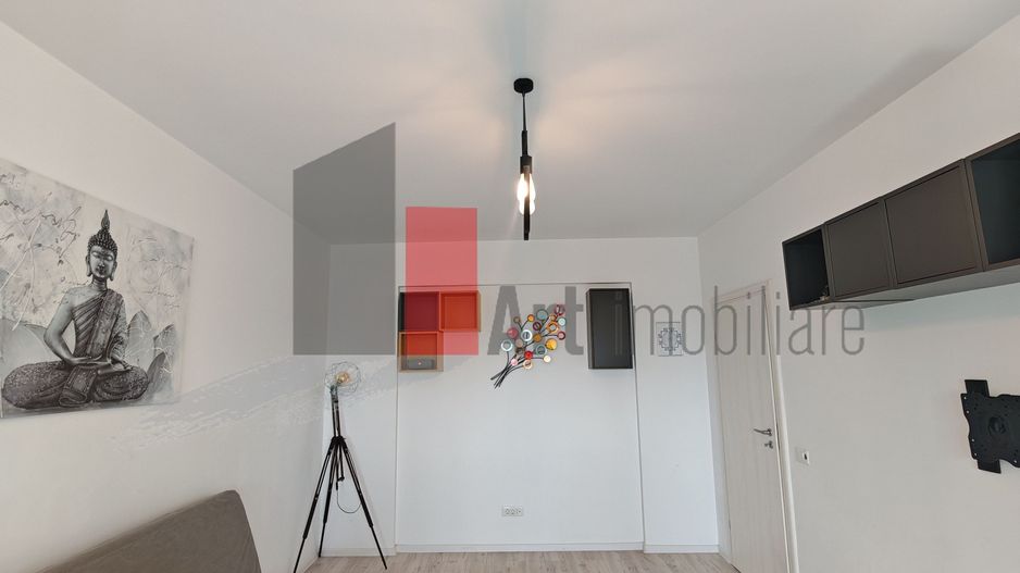 Apartament cu 2 camere de vanzare -Pacii-cu centrala-semimobilat si utilat - Poză 3