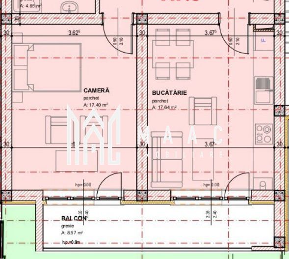 Apartament 2 camere | Decomandat | Zona Brana - Poză 1