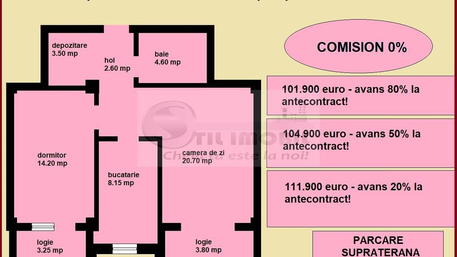 Apartament 2 camere nou de vanzare in Iasi Valea Lupului, bloc nou - Poză 2