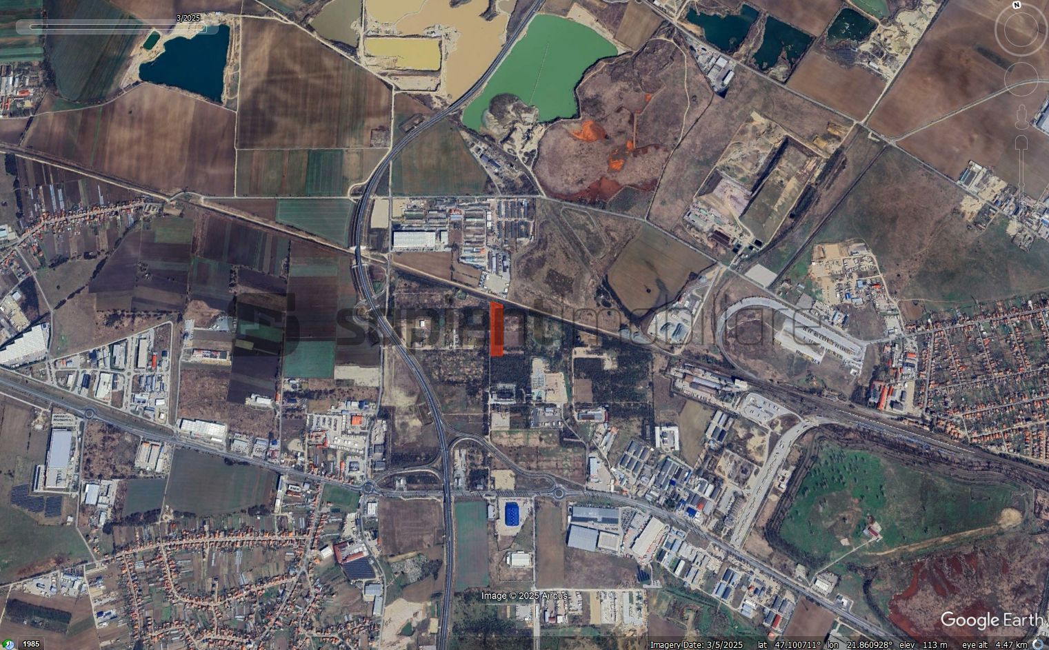 Sapient | Teren Intravilan Zona Industriala Bors 12.933 mp - Poză 2