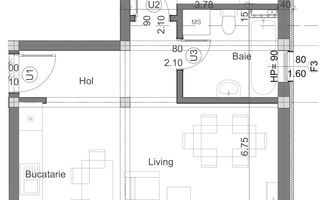 Apartament | 2 Camere | La cheie | Decomandat | Dedeman | 0% Comision - Poză 2