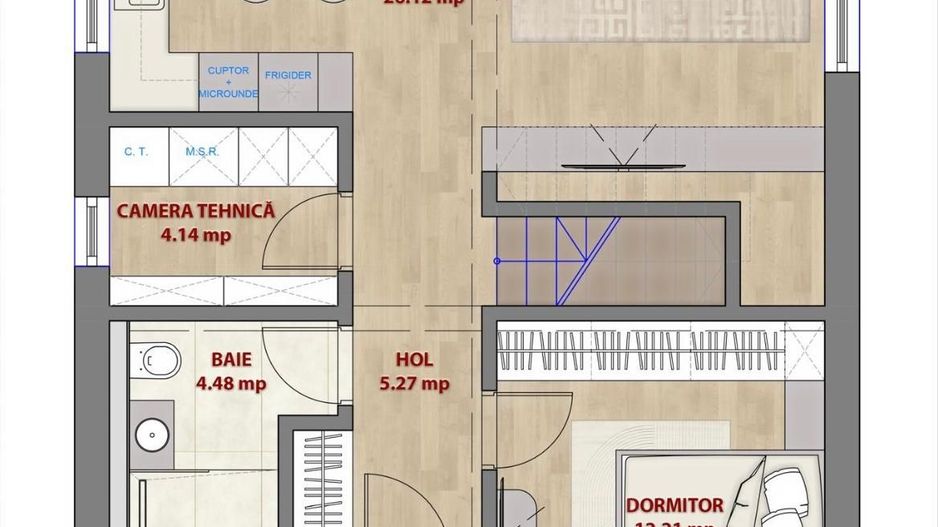 CASE INDIVIDUALE CLINCENI, RATE DEZVOLATOR,FINALIZARE AUGUST, COMIS 0% - Schiță 14