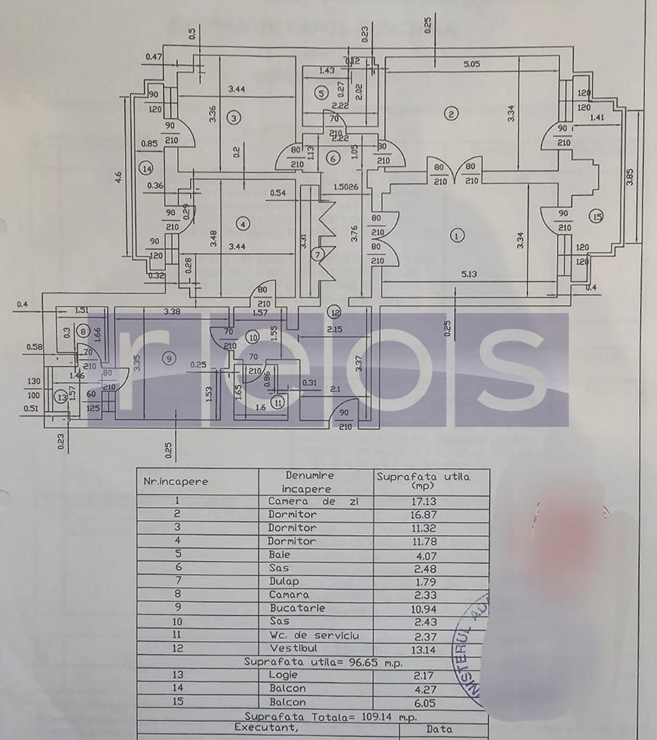 VANZARE 4 CAMERE DECOMANDAT -DECEBAL - Poză 20