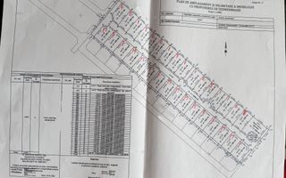 Teren 19397mp Dezmembrat in Loturi - Str. Primăverii Comuna Berceni - Poză 3