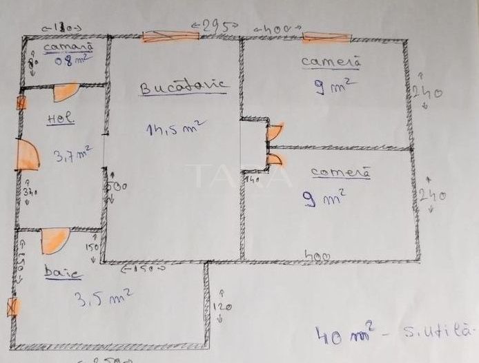Casa cuplata cu 2 camere zona Plopilor - Poză 4