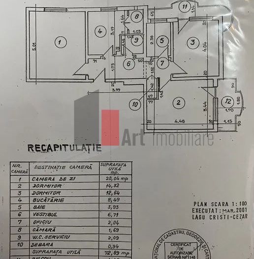 3 camere 13 Septembrie - Botorani - Poză 2