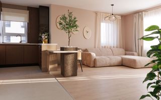 Apartament cu 3 camere in Mosaic Residence, Tractorul - Poză 1