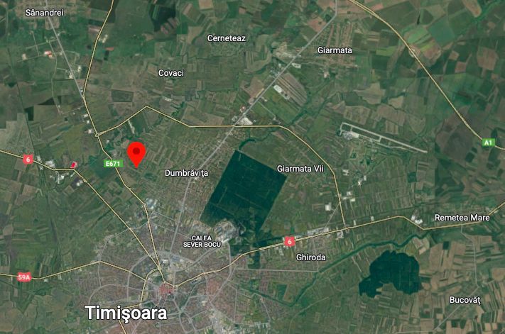 Teren Dumbraita Lac cu frontul 21ml - Poză 1