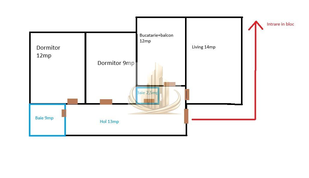 🏡 Apartament 3 Camere | Decomandat | 2 Băi | Parter | Zonă Excelentă - Poză 24
