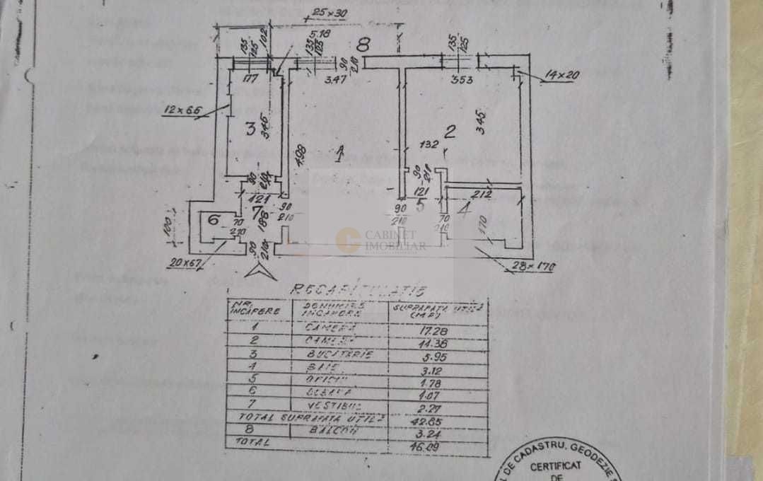2 camere  |  Piata Victoriei  |  Etaj 2 | Creditabil - Poză 7