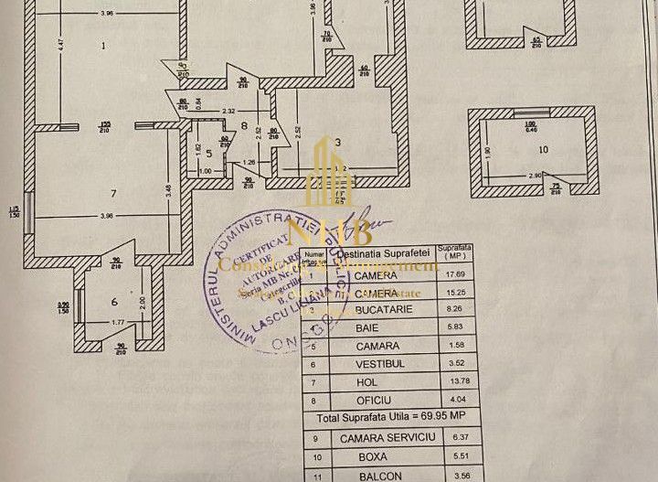 Apartament de vanzare -3 camere -Calea Grivitei - Poză 4